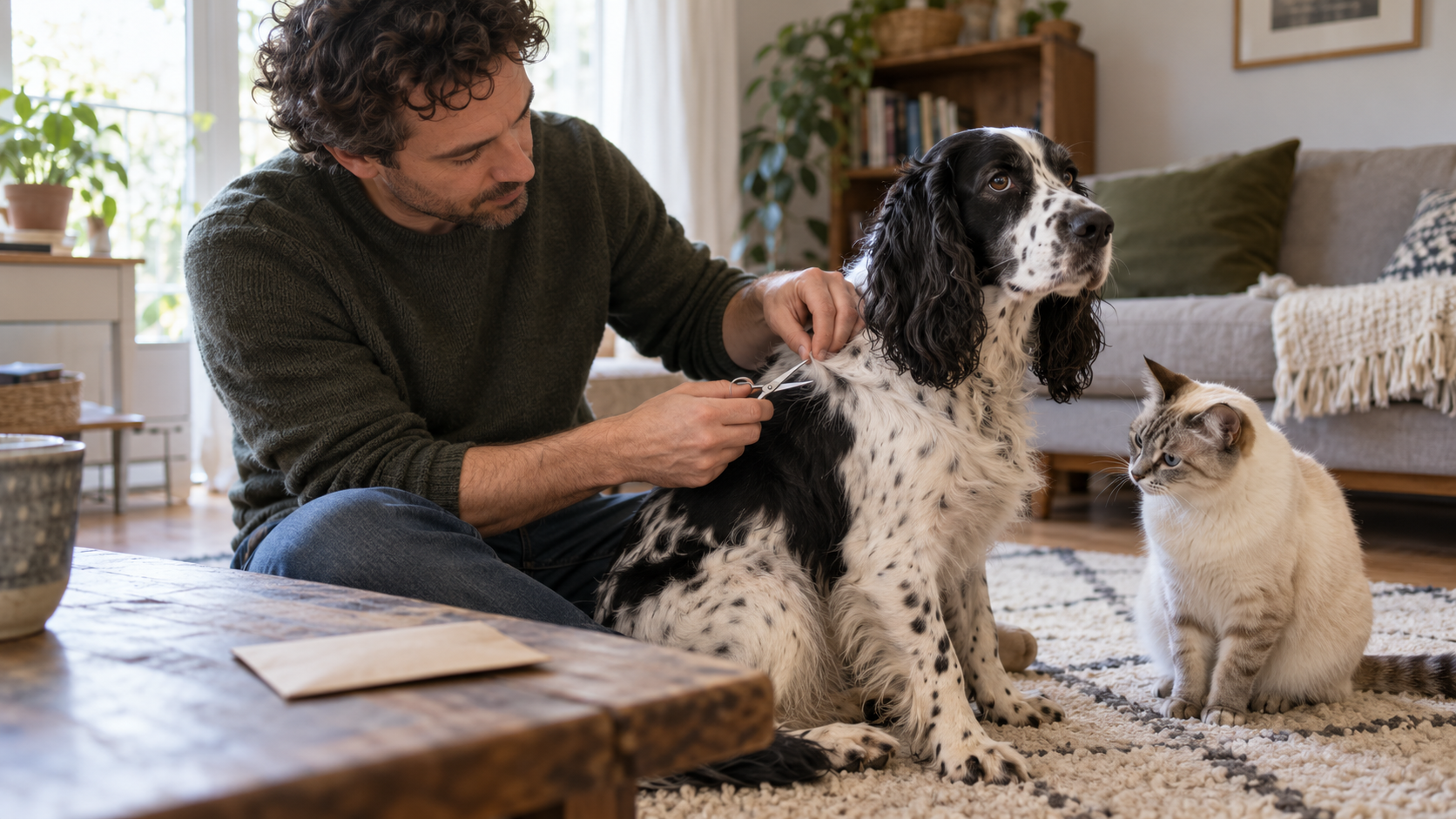 Haaranalyse bei Hund und Katze – Haarprobe eines Hundes für die Analyse